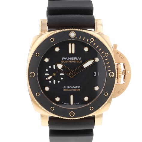 Panerai submersible goldtech price